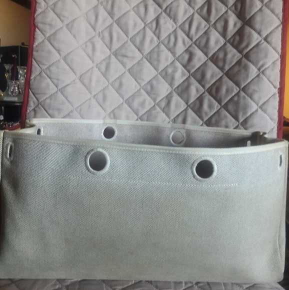 Hermes herbag kabasu 2in1 Brown canvas tote - Picture 3 of 8